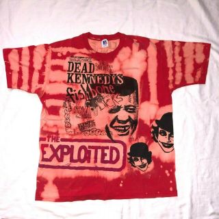Vintage Dead Kennedys Fishbone Alien Sex Fiend The Exploited Adicts T Shirt 90s