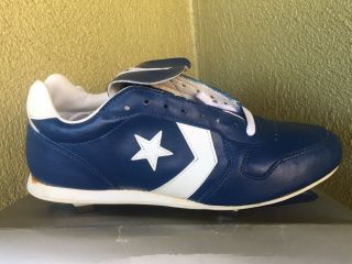 Vintage Converse Pennant Race Synthetic MLB Baseball Cleats Sz.  11 Collectible 3