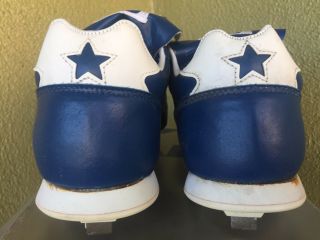 Vintage Converse Pennant Race Synthetic MLB Baseball Cleats Sz.  11 Collectible 4