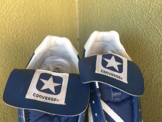 Vintage Converse Pennant Race Synthetic MLB Baseball Cleats Sz.  11 Collectible 6