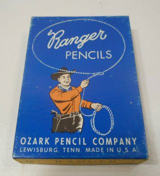 Vintage Ozark Pencil Co.  Ranger No.  1 Lead Pencils Half Gross