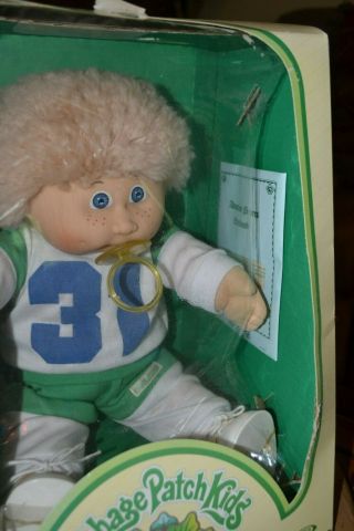 Vintage Cabbage Patch Kids Boy Doll Tshirt 31 with Adoption insert 3