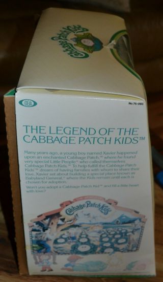 Vintage Cabbage Patch Kids Boy Doll Tshirt 31 with Adoption insert 5