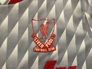 Vintage Liverpool Football Adidas Away Shirt 1989 maglia calico Candy Rush 4