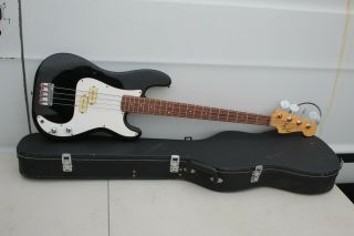 Squier Ii By Fender Precision Bass Electric Guitar 4 String Vintage W/case