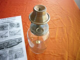 Trico Tall Top Hat Windshield Washer Jar Wiper Pump Bottle 38 39 40 41 42 Rare
