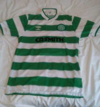 Celtic Football Shirt Vintage Classic 1985 - 87 Medium 2