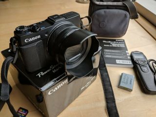 Canon Powershot G1 X mark ii - Rarely with filters and accessories 2