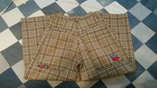 Jnco Jeans Rare Plaid Twin Cannons Orig Vintage Made In Usa