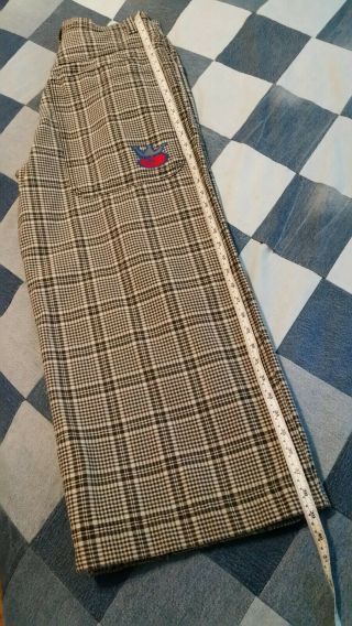 JNCO JEANS Rare Plaid Twin Cannons Orig Vintage Made In USA 5