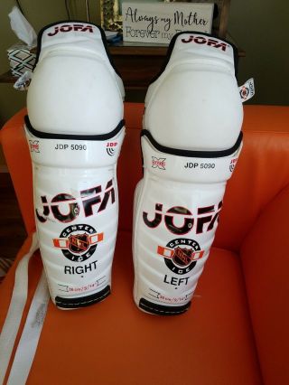 Vintage Jofa 5090 Hockey Shin Pad 14 "