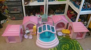 Vintage G1 My Little Pony Paradise Estates Playset Furniture 1985 Hasbro Mlp