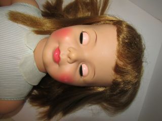 Vintage Doll Ideal PATTI PLAYPAL Blonde Curly Bangs Dress 35” 1959 - 60s 4