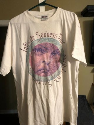 Vintage Smashing Pumpkins 1996 Tour Dates Shirt Mellon Collie Infinite Sadness