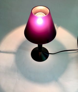 Vtg.  Miss Sissi Lamp Philippe Starck FLOS Purple Italy RARE 1991 SHIPS FROM US 2