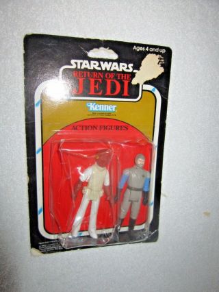 1983 Admiral Ackbar General Star Wars Return Of The Jedi - Vintage 2 - Pack