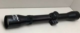 Vintage Marlin 4 X 32 Rifle Scope Centered Reticle Model 400a