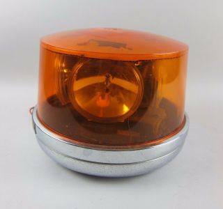Vintage Dietz Model 211 Beacon Light with Amber Dome 2 - 11 SAE - W - 63 8