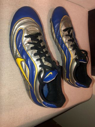 Nike Mercurial Rare R9 Vintage World Cup Soccer Cleat Size 9.  5