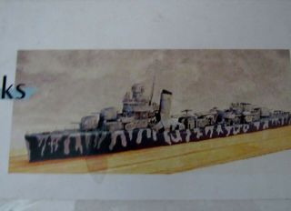 Yankee Model Resin Kit - 1/144 Ykm 19201 Uss Sims Dd 409 1942 - Rare Scale