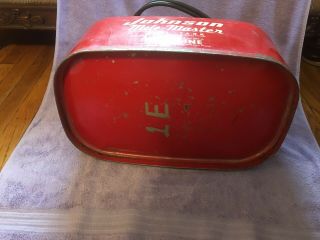 Vintage Johnson Mile Master Outboard 6 - Gallon Pressurized Boat Fuel Gas Tank Can 6