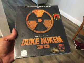 Very Rare Duke Nukem 3d Shareware Version Pc Cd - Rom In Plastic