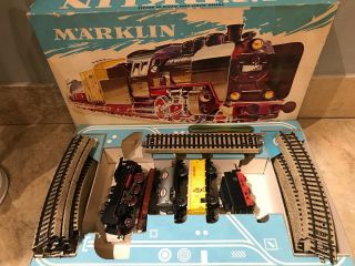 Vintage Marklin Train Set With Box 3203