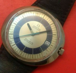 Vintage Omega Dynamic Automatic Two Tone Stainless Steel Men 