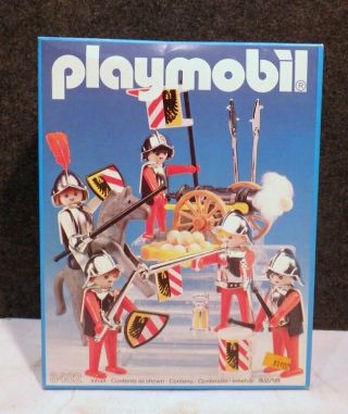 Vintage 1981 Factory Playmobil 3482 - Knights Playset