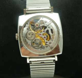 RARE MSR T44 VULCAIN (NO NAME) VINTAGE SKELETON WATCH FAIR to 5