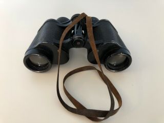 Vintage Carl Zeiss Jena Deltrintem 8x30 German Field Binoculars WITH CASE 3
