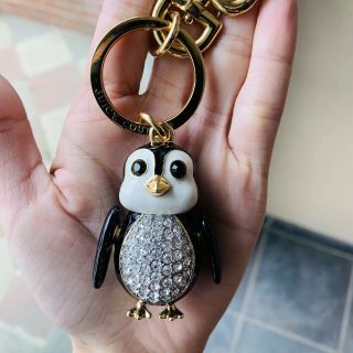 Juicy Couture Vintage Rare Penguin Key Fob Keychain