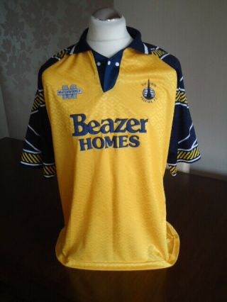 Falkirk 1994 Matchwinner Away Shirt Xl Adults Rare Vintage Beazer Homes