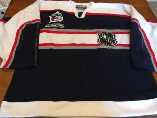 Vintage Ccm 2000 Nhl All Star Authentic Hockey Jersey Size 52 Fight Strap Pro