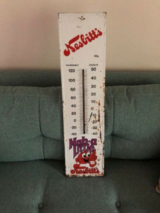 Vintage Antique Nesbitt’s Orange Soda Thermometer.  Rare,  Priced To Sell