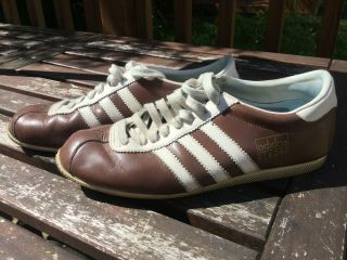 Vintage Adidas Rekord Shoes Great Rare Size 10 - 11