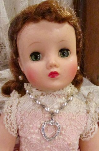 Vintage Hard Plastic 13 " Madame Alexander Elise Doll W/great Face