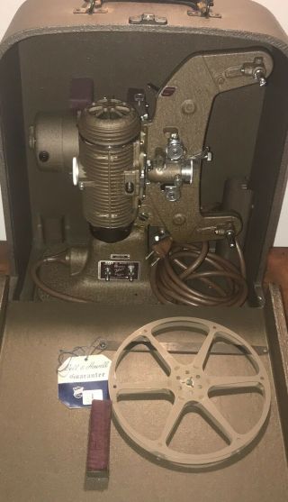 Bell & Howell Vintage Filmo - Master 400 8mm Film Projector Model 400