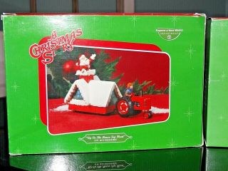 NIB 2 Rare 1st Editions Accessories Up On The House Top Float &The Perfect Tree 3