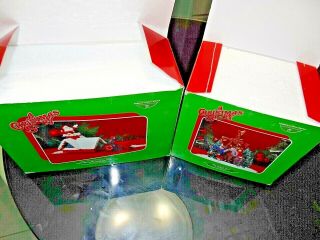 NIB 2 Rare 1st Editions Accessories Up On The House Top Float &The Perfect Tree 7
