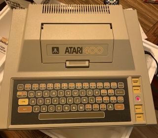 Vintage Atari 400 Cib The Power Turns On When Plugged In