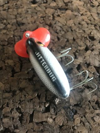 Vintage Plastic Lip Arbogast Jitterbug 5/8 Oz Tough Color Fishing Lure