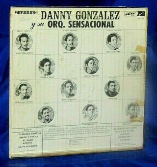 Rare Latin Salsa Guaguanco LP: Danny Gonzalez Y Su Orquesta Sensacional - Same 2