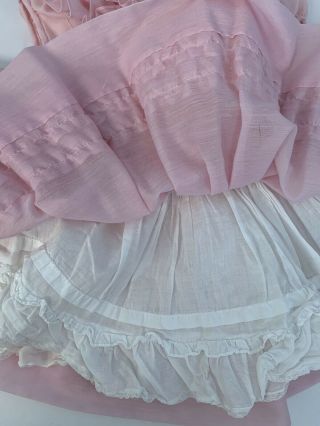 Martha’s Miniatures Pink Ruffle Vintage Party Dress 3