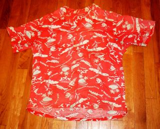 Vintage The Kahala Red Label Hawaiian Shirt Made In Hawaii Vintage Print