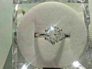 1.  55ct 6 Prong Round Vvs1 Moissanite Vintage Engagement Ring 925 Sterling Silver