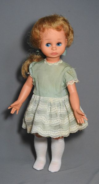 Canada Dee&cee 1964 Doll Clone Italy Bonomi Italocremona Kitty 15 " Flirty Eyes