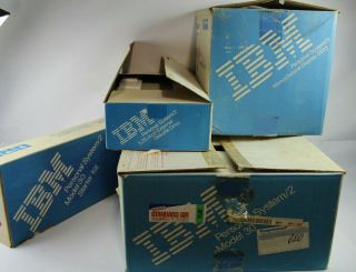 Vintage IBM PS/2 Model 30 (8530) 8086 Complete System w/ Boxes 2