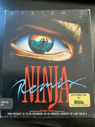 Ninja Remix Commodore 64 / 128 Game - Aus Vintage