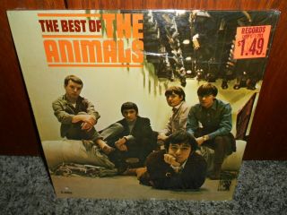 The Animals The Best Of The Animals Vintage Mgm E4324 Mono Gatefold Lp